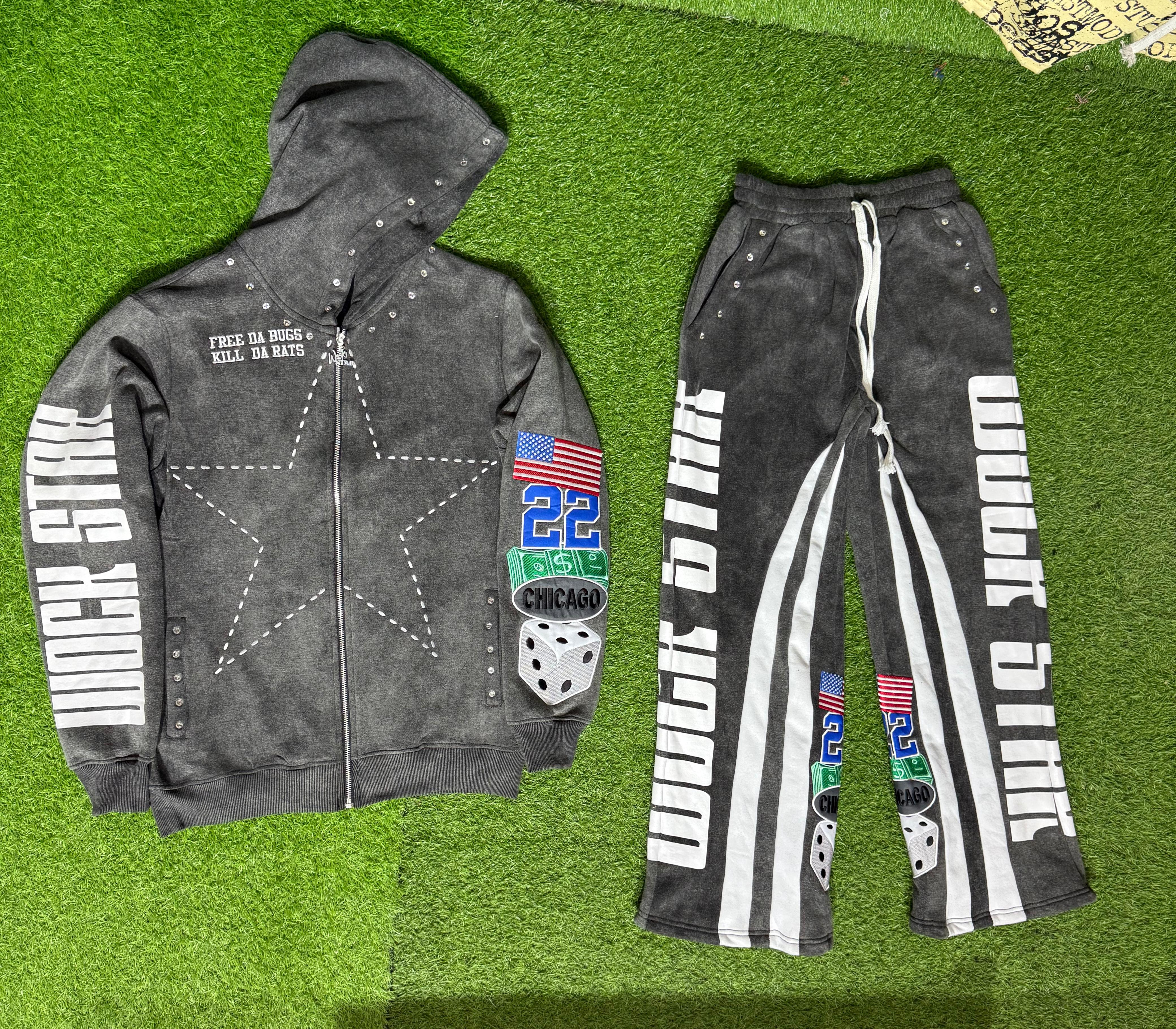 WockStar “Street Code” Jogger Set